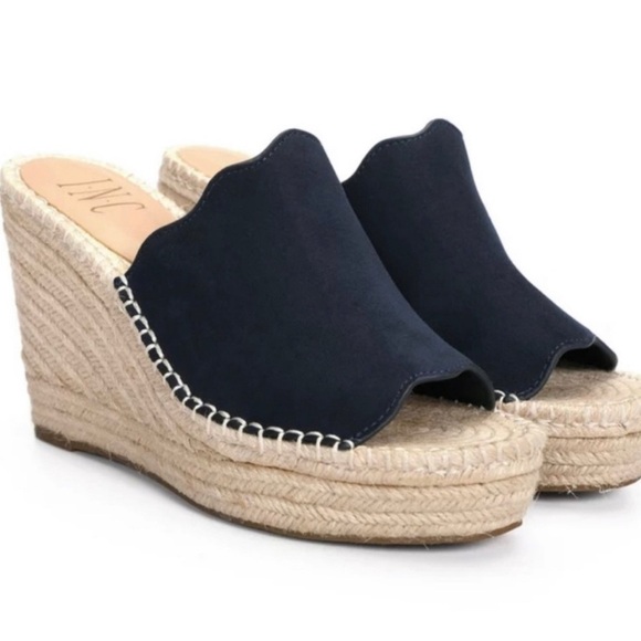 INC INTERNATIONAL CONCEPTS Women Open Toe Sandals Wedge Platform Espadrilles NIB - Picture 3 of 10